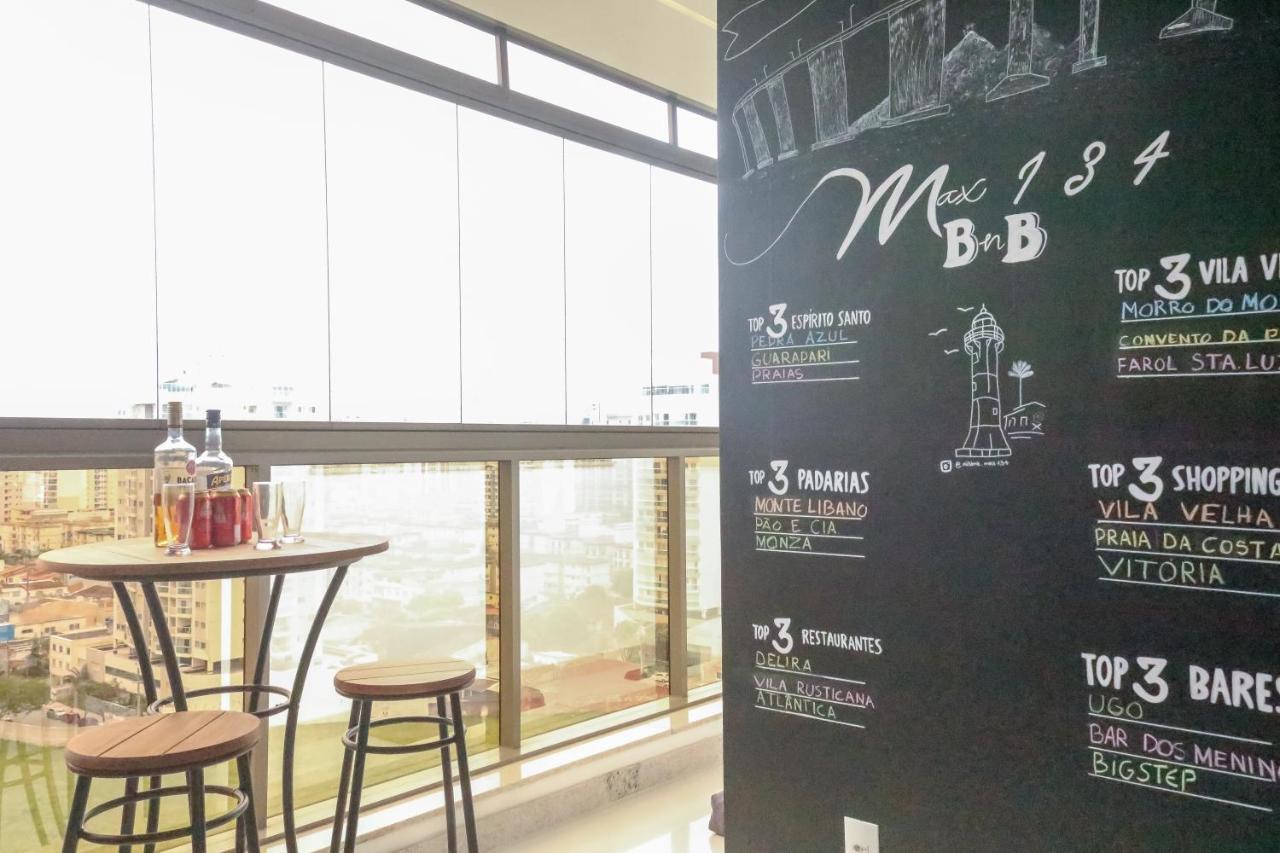 Max134: Apartamento Novo E Lazer Completo 1 Quadra Do Mar Appartamento Vila Velha  Esterno foto